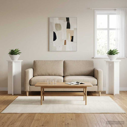 Plantenstandaard 2 Pcs Bewerkt Hout