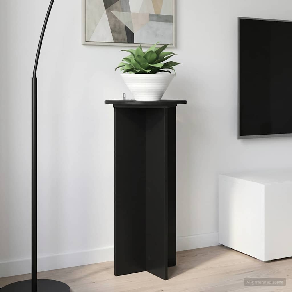 Plantenstandaard 2 Pcs Bewerkt Hout