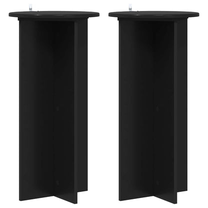 Plantenstandaard 2 Pcs Bewerkt Hout