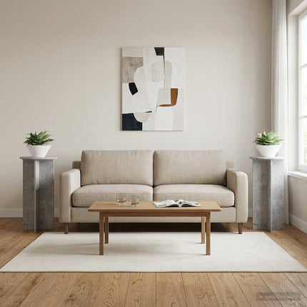Plantenstandaard 2 Pcs Bewerkt Hout