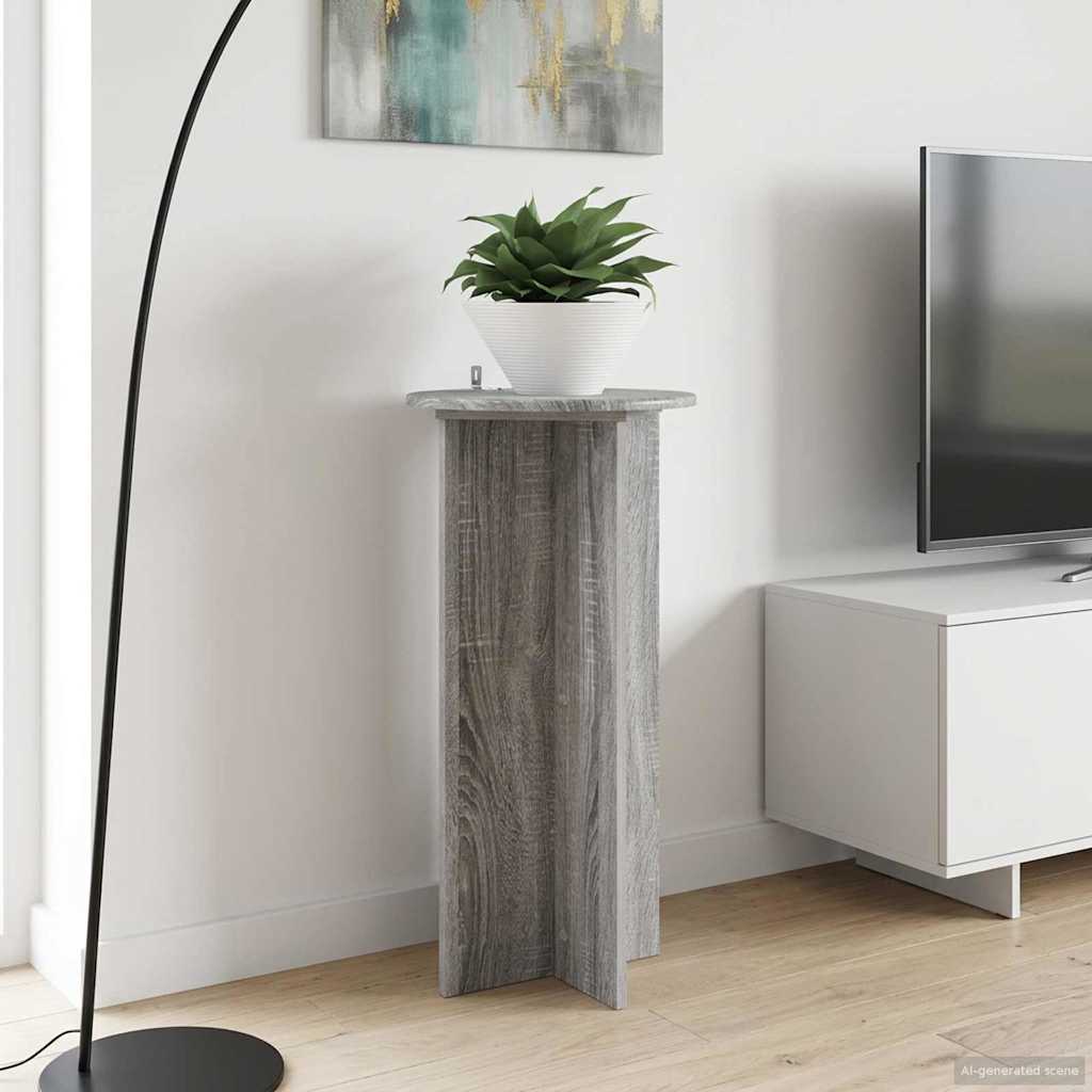 Plantenstandaard 2 Pcs Bewerkt Hout