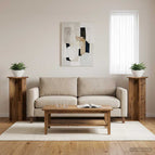 40 x 40 x 80 cm / Oud hout