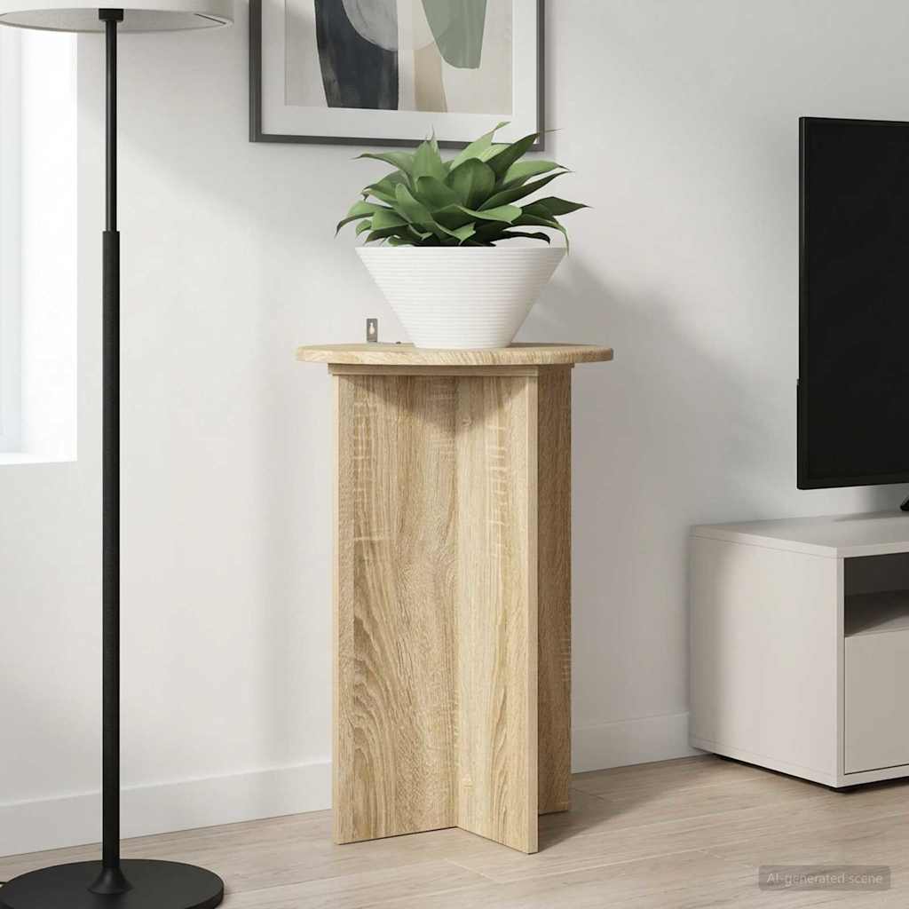 Plantenstandaard 2 Pcs Bewerkt Hout