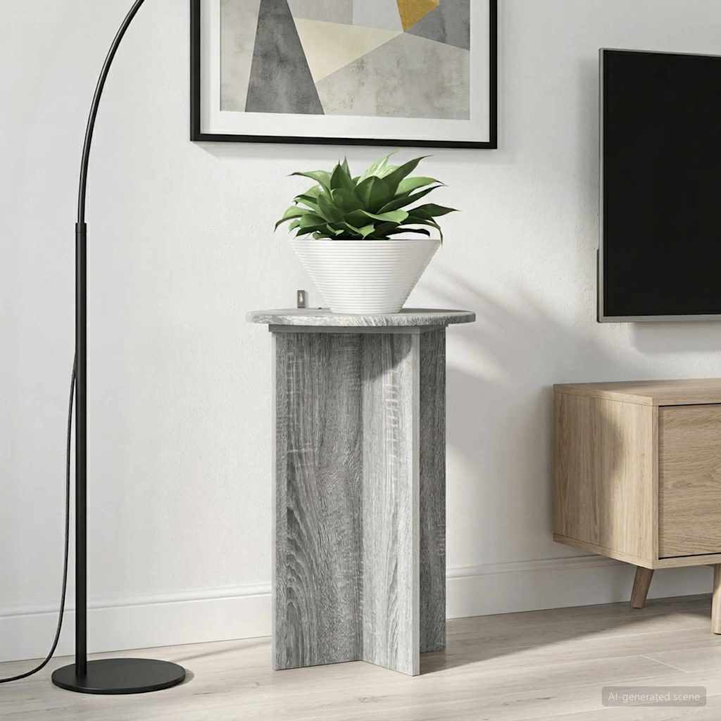 Plantenstandaard 2 Pcs Bewerkt Hout
