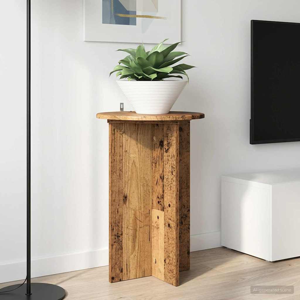 Plantenstandaard 2 Pcs Bewerkt Hout