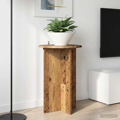 Plantenstandaard 2 Pcs Bewerkt Hout