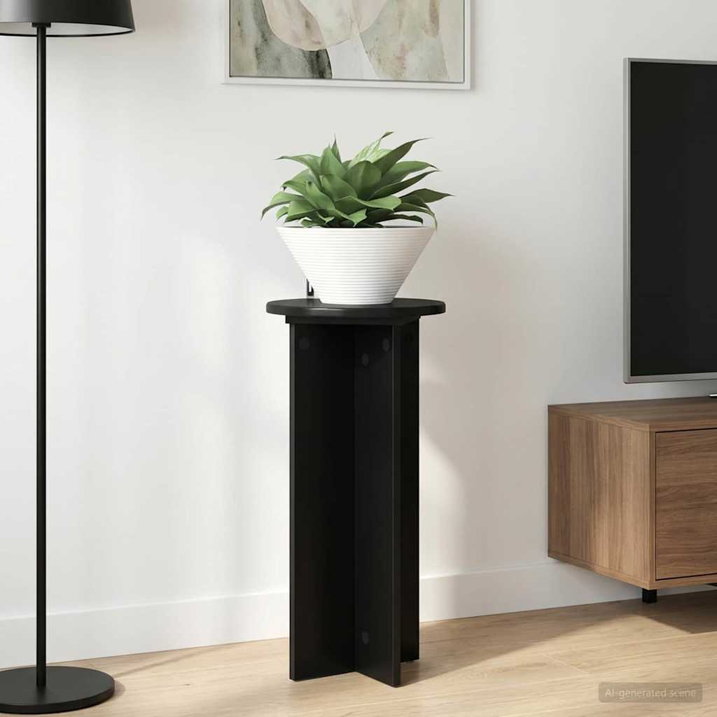 Plantenstandaard 2 Pcs Bewerkt Hout