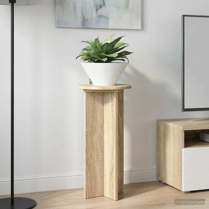 Plantenstandaard 2 Pcs Bewerkt Hout