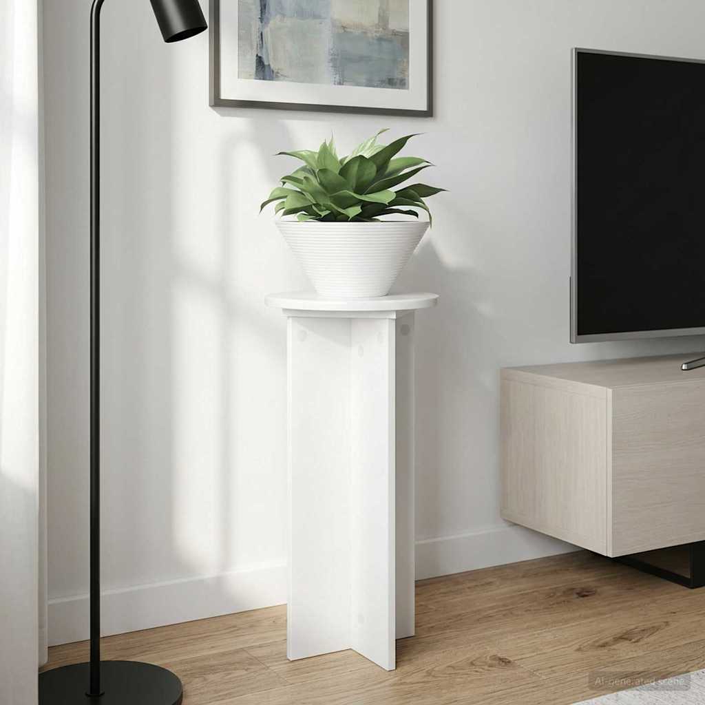 Plantenstandaard 2 Pcs Bewerkt Hout
