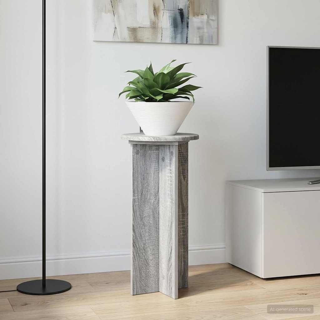 Plantenstandaard 2 Pcs Bewerkt Hout