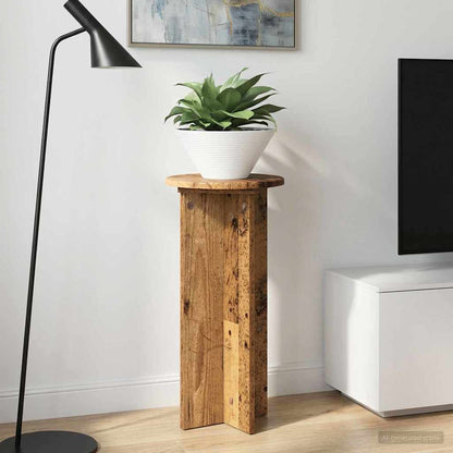 Plantenstandaard 2 Pcs Bewerkt Hout
