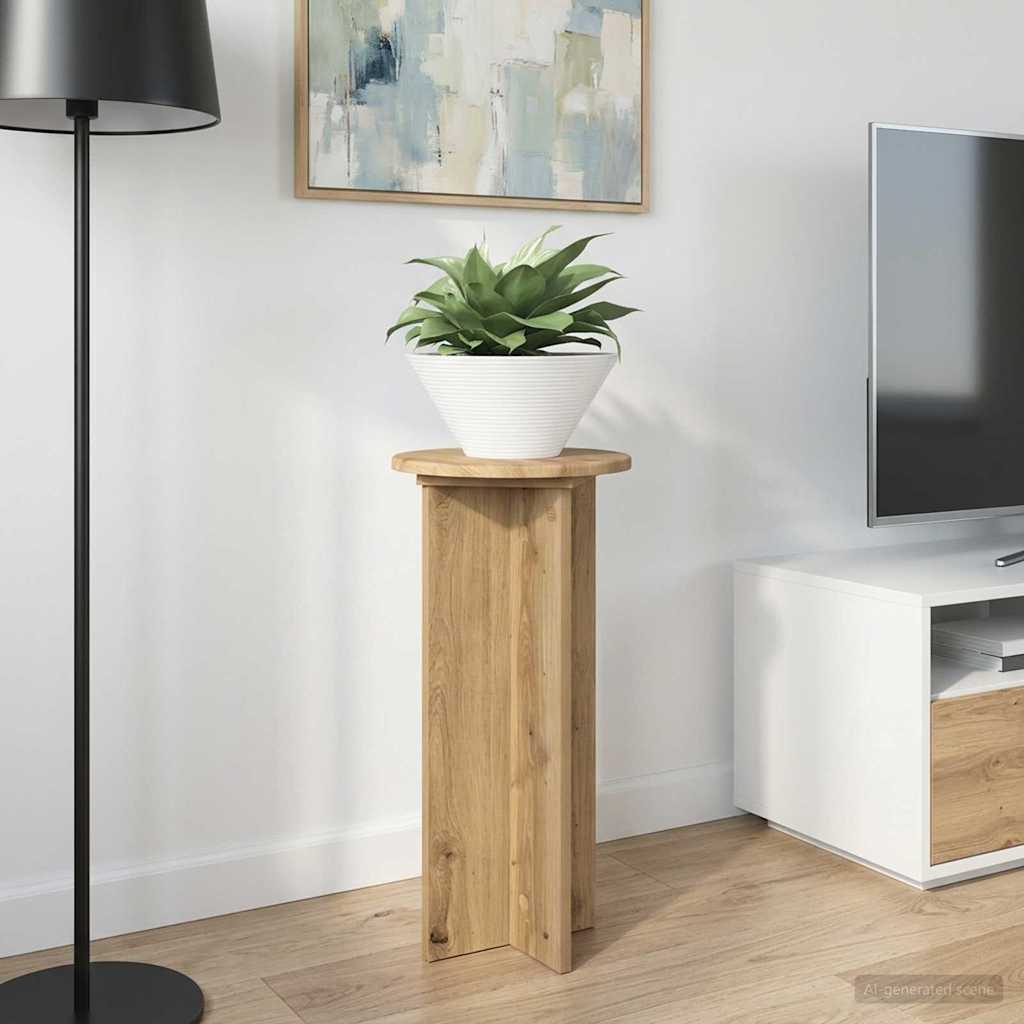 Plantenstandaard 2 Pcs Bewerkt Hout