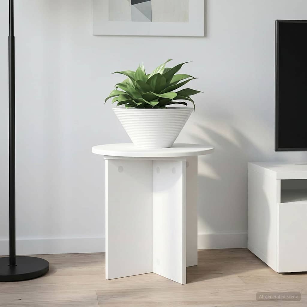 Plantenstandaard 2 Pcs Bewerkt Hout