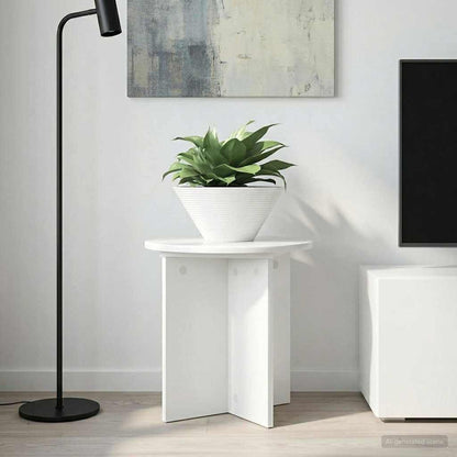 Plantenstandaard 2 Pcs Bewerkt Hout