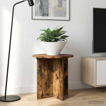 Plantenstandaard 2 Pcs Bewerkt Hout