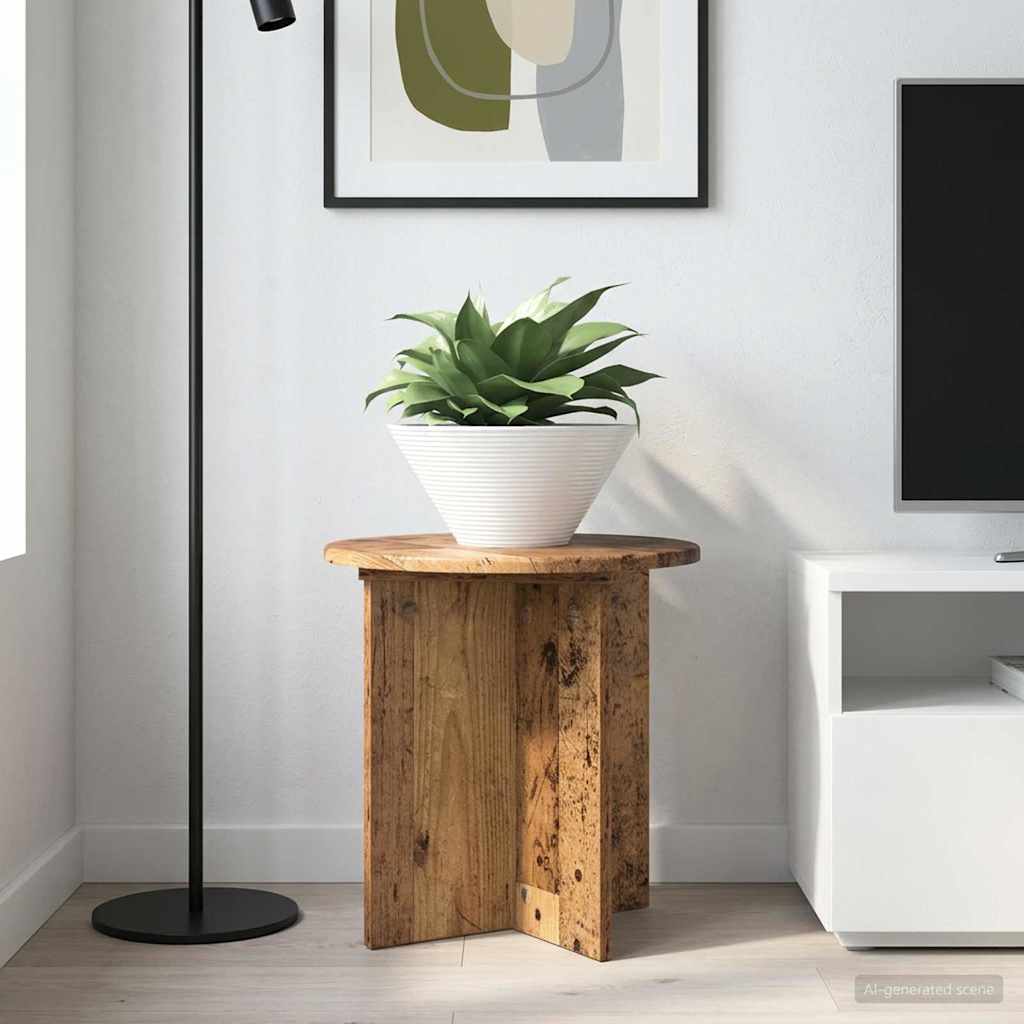 Plantenstandaard 2 Pcs Bewerkt Hout