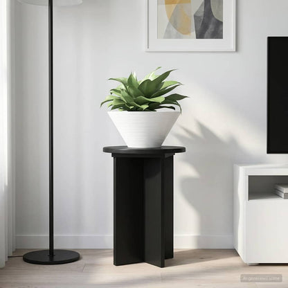 Plantenstandaard 2 Pcs Bewerkt Hout