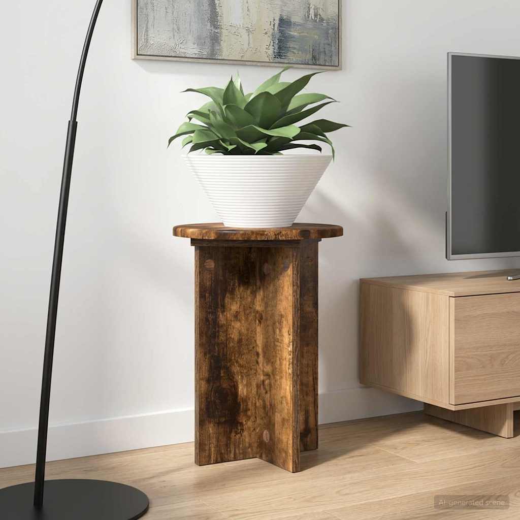 Plantenstandaard 2 Pcs Bewerkt Hout