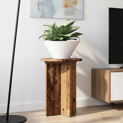 Plantenstandaard 2 Pcs Bewerkt Hout