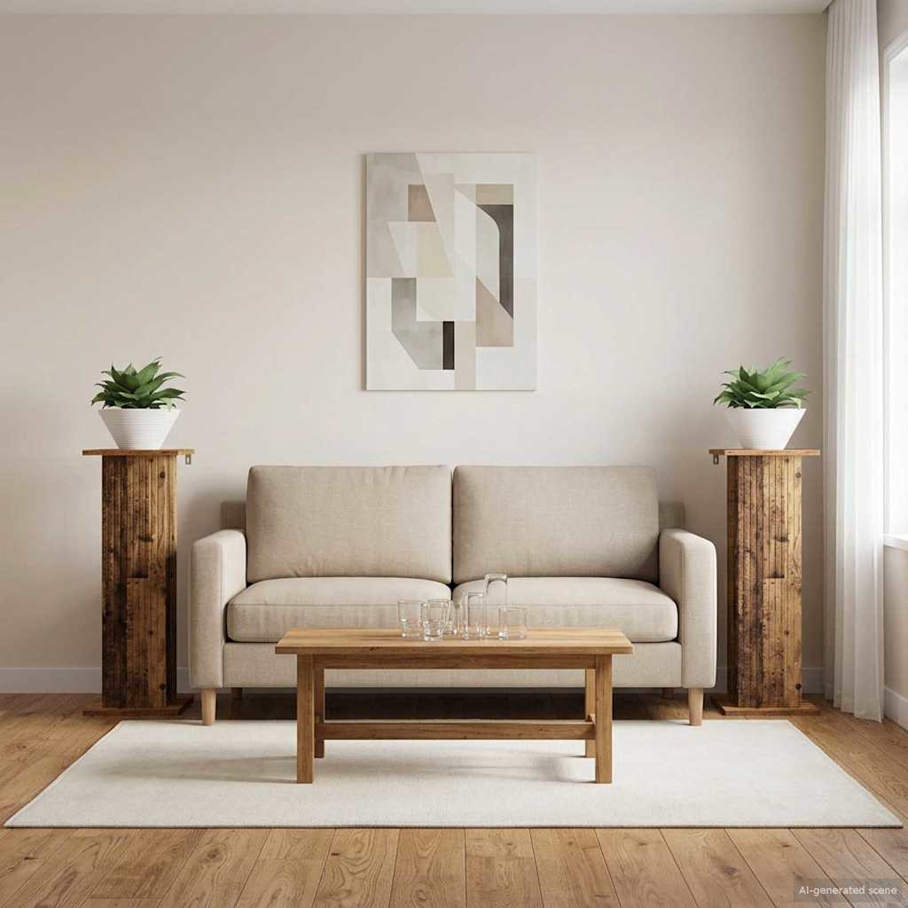 Plantenstandaard Bewerkt Hout