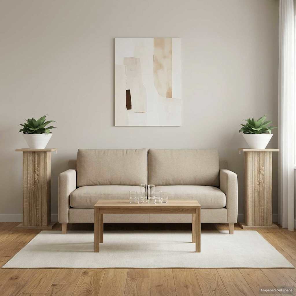 Plantenstandaard Bewerkt Hout