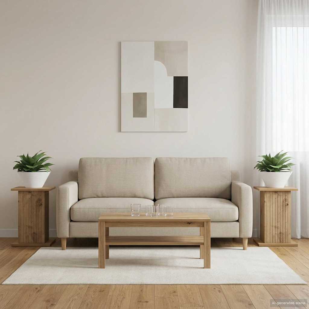 Plantenstandaard Bewerkt Hout