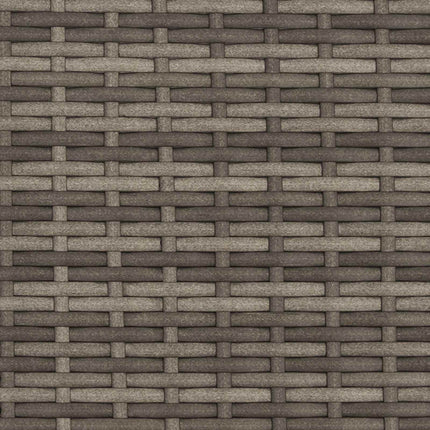 Tuindruppel Met Trellis Grijs Poly Rattan