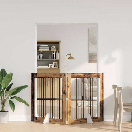 Opvouwbaar Hondenhek Met Standaards 4 St 401 Cm