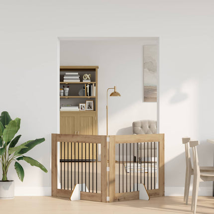 Opvouwbaar Hondenhek Met Standaards 4 St 401 Cm