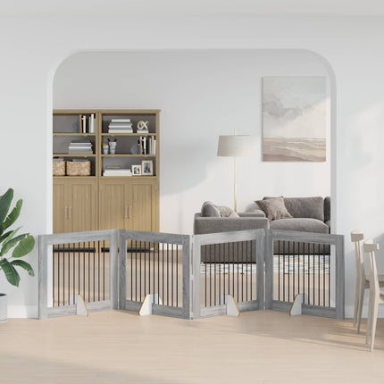 Opvouwbaar Hondenhek Met Standaards 4 St 401 Cm