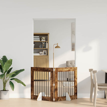 Opvouwbaar Hondenhek Met Standaards 4 St 401 Cm
