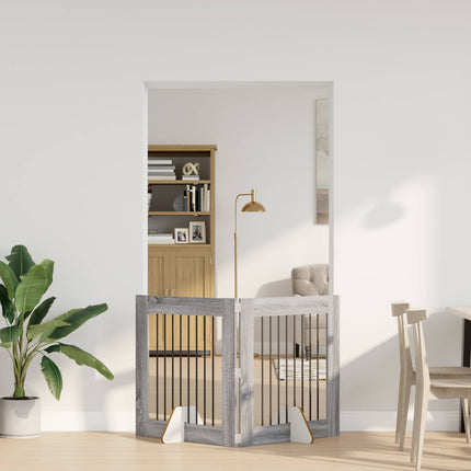 Opvouwbaar Hondenhek Met Standaards 4 St 401 Cm
