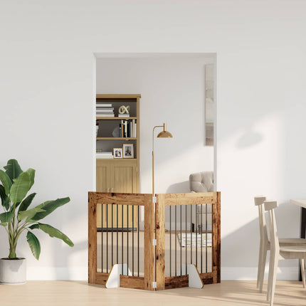 Opvouwbaar Hondenhek Met Standaards 4 St 401 Cm