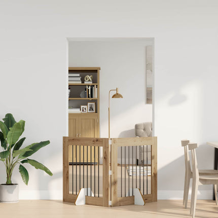 Opvouwbaar Hondenhek Met Standaards 4 St 401 Cm