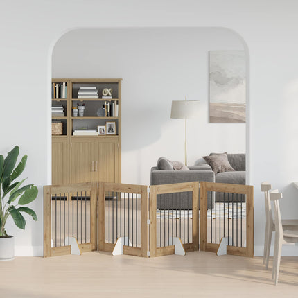 Opvouwbaar Hondenhek Met Standaards 4 St 401 Cm