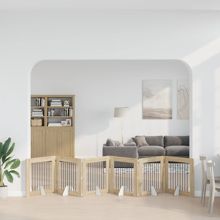 Opvouwbaar Hondenhek Met Standaards 4 St 401 Cm