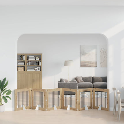 Opvouwbaar Hondenhek Met Standaards 4 St 401 Cm