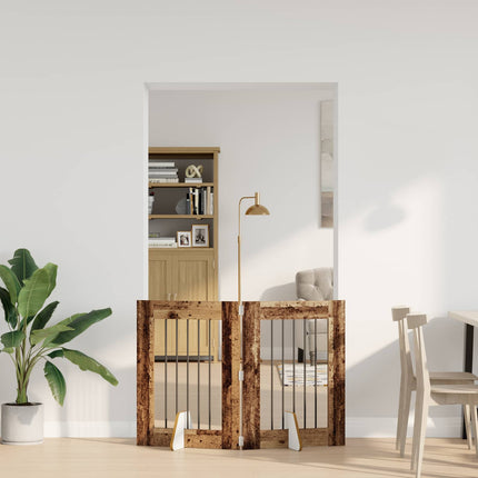 Opvouwbaar Hondenhek Met Standaards 4 St 401 Cm