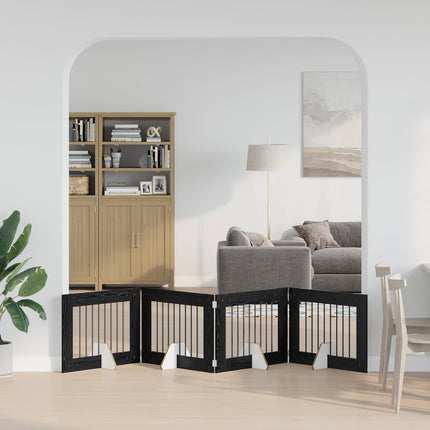 Opvouwbaar Hondenhek Met Standaards 4 St 401 Cm