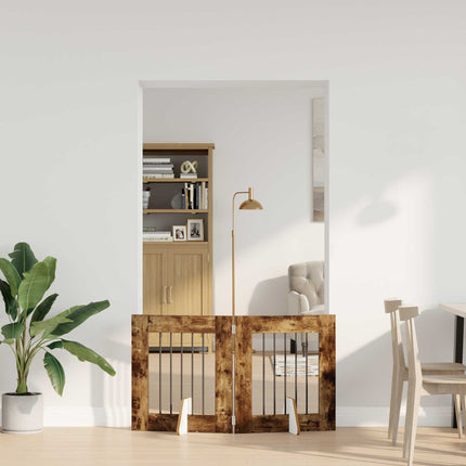 Opvouwbaar Hondenhek Met Standaards 4 St 401 Cm