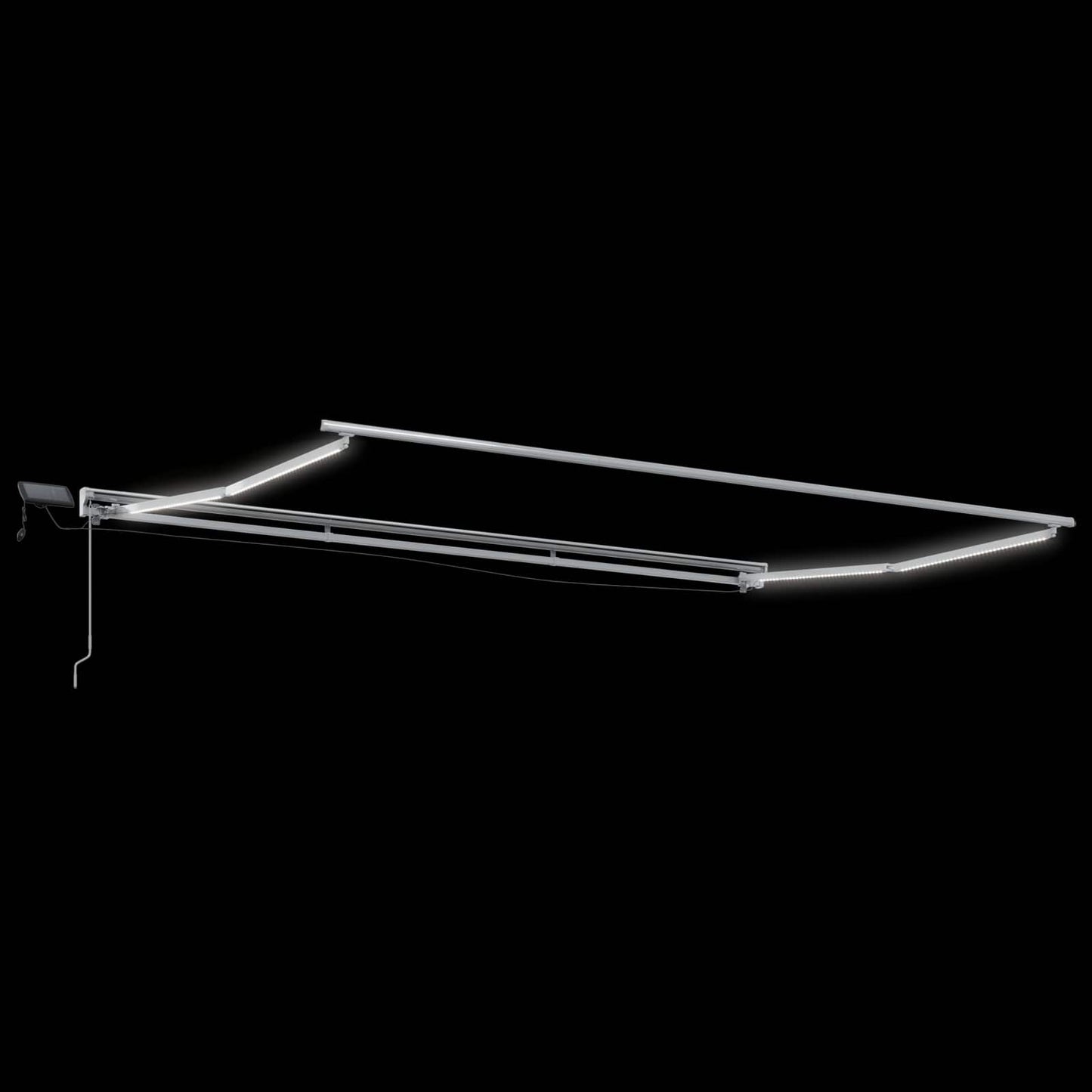 Handmatige Luifelhouder Met Led's Aluminium