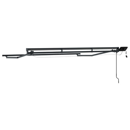 Handmatige Zonneschermframe Met Led's Aluminium