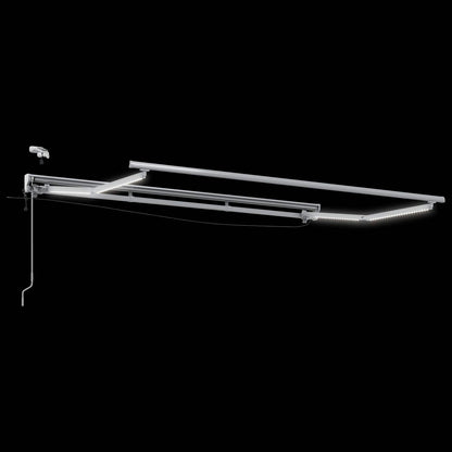 Elektrisch Zonnescherm Frame Met Led's Aluminium