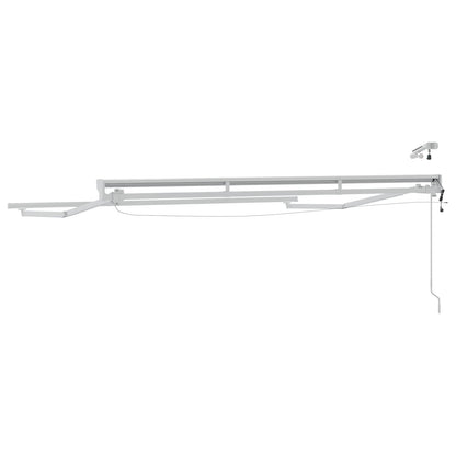 Elektrisch Zonnescherm Frame Met Led's Aluminium