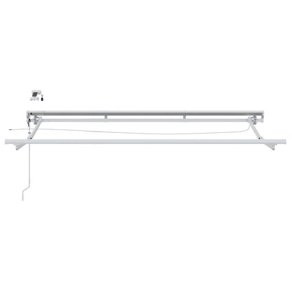 Elektrisch Zonnescherm Frame Met Led's Aluminium