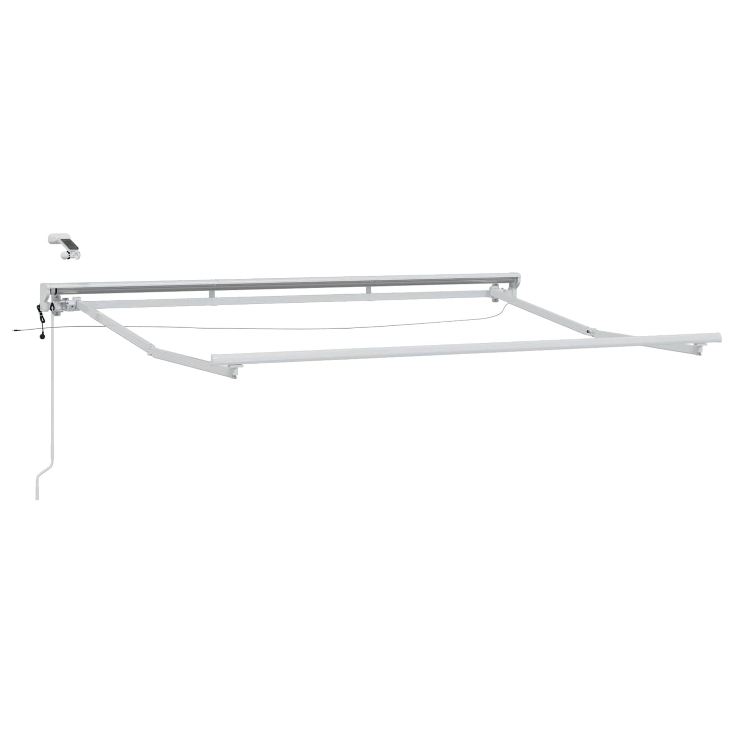 Elektrisch Zonnescherm Frame Met Led's Aluminium