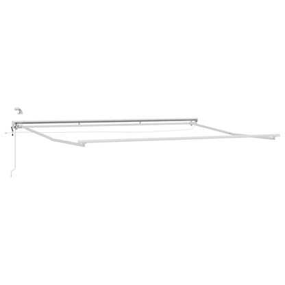 Elektrisch Zonnescherm Frame Met Led's Aluminium
