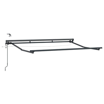 Elektrisch Zonnescherm Frame Met Led's Aluminium