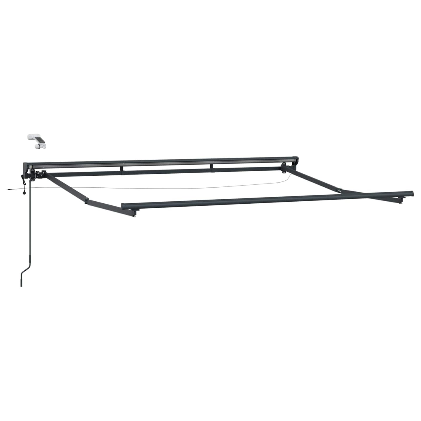 Elektrisch Zonnescherm Frame Met Led's Aluminium