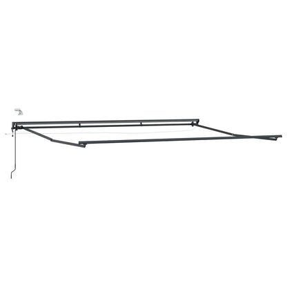 Elektrisch Zonnescherm Frame Met Led's Aluminium